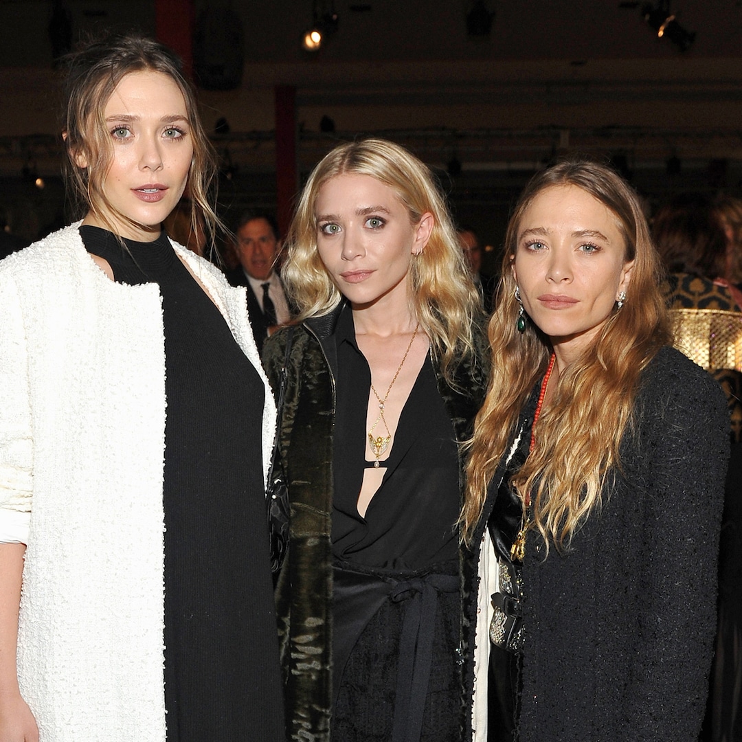 Olsen Twins and Elizabeth Olsen Have Passports to Paris at Rare Outing